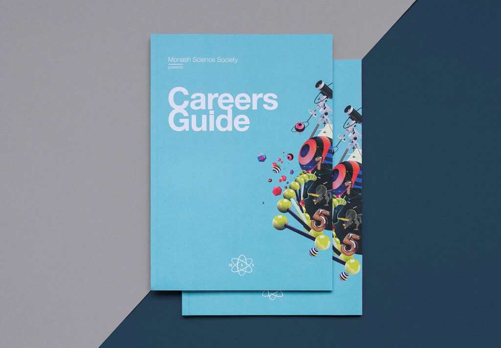 Monash Science Careers Guide publication cover